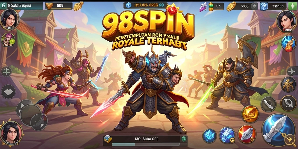 Screenshot gameplay seru di arena pertempuran 98SPIN.