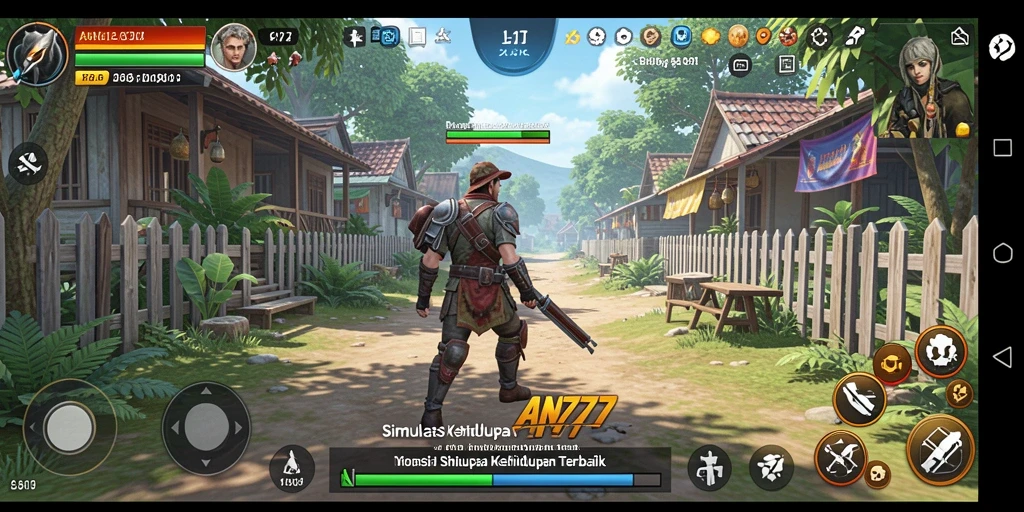Tampilan gameplay AN777 yang menakjubkan dalam simulasi kehidupan.