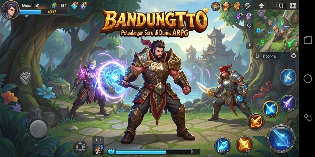 Tangkapan layar yang menampilkan pertarungan epik di BANDUNGTOTO.
