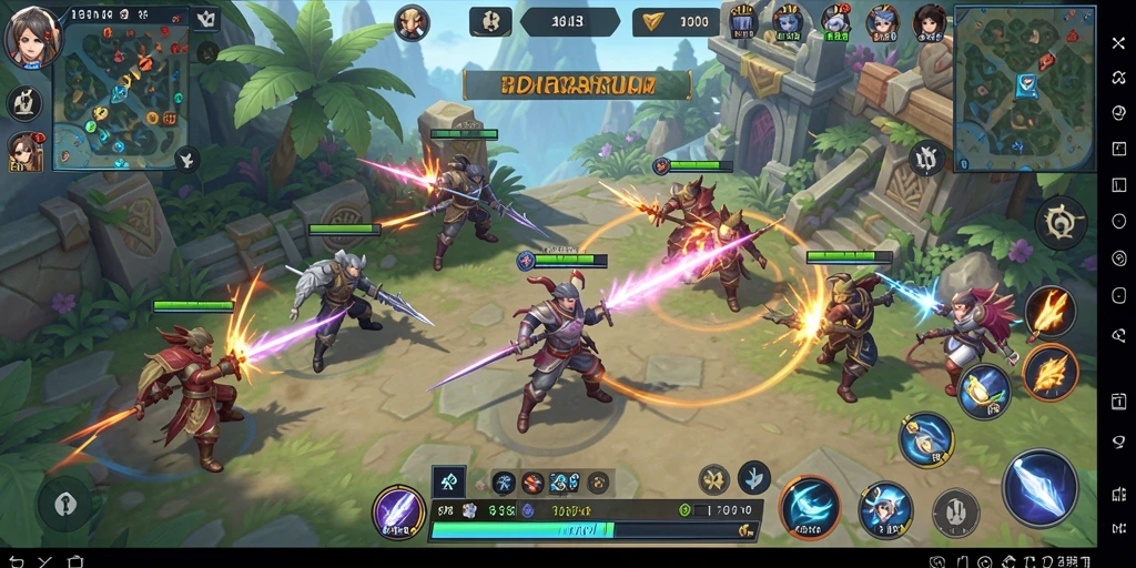 Tampilan gameplay SLG yang seru dan menantang di IDNGARUDA.