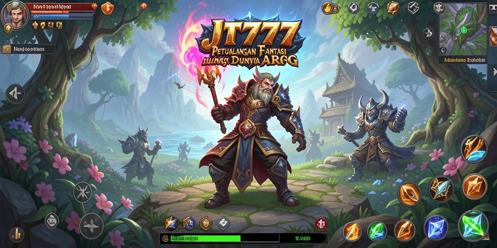 Tampilan dinamis dari gameplay JT777 yang penuh aksi.