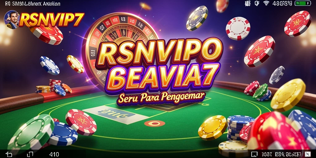 Tampilan gameplay menarik dari RSNVIP7 dengan elemen Kasino.