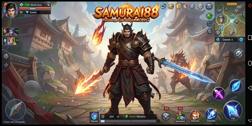 Gameplay menarik dan epik dalam dunia MMORPG SAMURAI88.