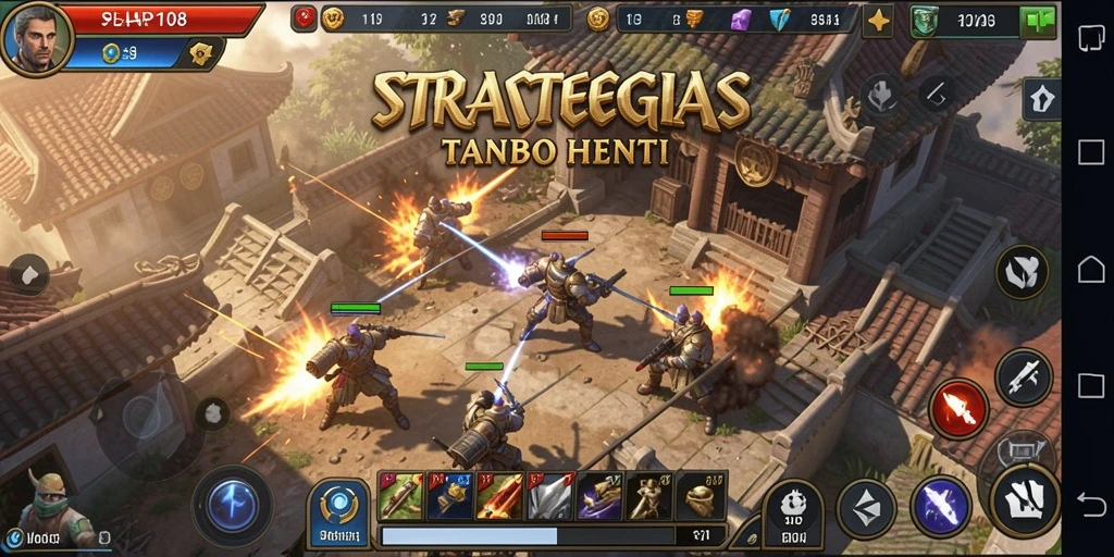 Tangkapan layar menampilkan aksi intens gameplay SIAP108.